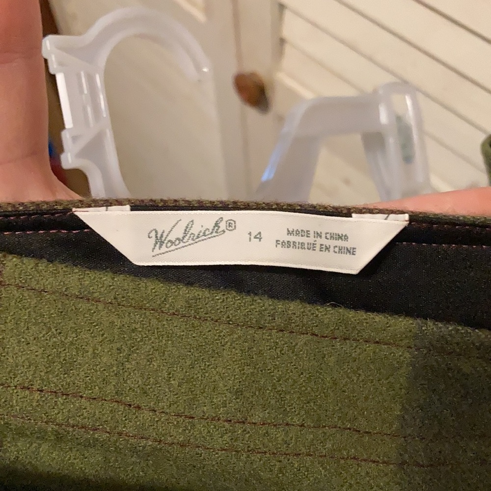 Woolrich Richville II Seasonal Plaid Wool Mini Skirt - Picture 5 of 9